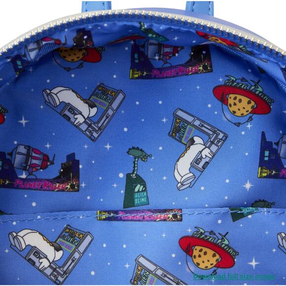 Loungefly Disney Toy Story Pizza Planet Space Entry Buzz Woody Mini Backpack New - Picture 8 of 8